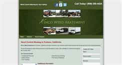 Desktop Screenshot of kincoweed.com