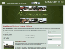 Tablet Screenshot of kincoweed.com